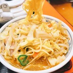 丸龍 - 野菜ツケソバ_つけ汁