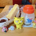 コメダ珈琲店 - ミックスジュース600円＋モーニングCセット（小倉あん）