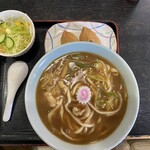 かめ家 - 本日のラインナップ。うどんは1.5倍です。