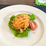 パスト エ カフェ 幸庵 - ●前菜2
      キャロットラペ　フレンチ風ドレッシング
