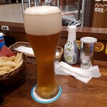 はこだてビール - 二杯目は中グラス