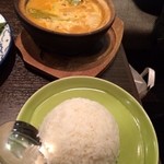 アジアンテイブル - シュリンプレッドカレー