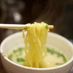 鳥長 - 麺も市販だが美味い