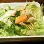 駿河 - 2013.11.5  ハンバーグのセットの付け合わせのサラダ☆