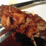 駿河 - 2013.11.5  モッツァレラチーズプレミアムハンバーグ　アップ☆