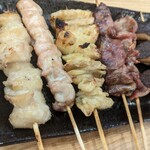 大衆酒場 鳥祐 - おまかせ串盛り6本