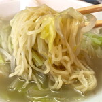 三ちゃん - タンメンの麺