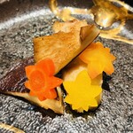 蓬左茶寮 - トロさわらの炭焼き　原木椎茸