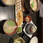 魚菜由良 鼎 - ランチの鯛めしの全体です。