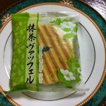 竹茗堂 - 料理写真:『抹茶ヴァッフェル』