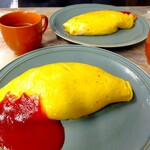 銀水食堂 - やっぱり「オムライス」♪