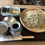 そば処 いちい - 料理写真:もり二八そば、大盛り、800円＋270円。