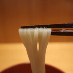 こころや - 〆の小かけうどん(温)リフトアップ