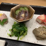 Sushi Minowa - 突出し5種
