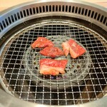 Kokusangyuu Yakiniku Kuidon - 国産特産牛カルビと国産牛ロースセット