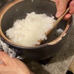 Shunsento Retate Ichiba - 新米を炊いて