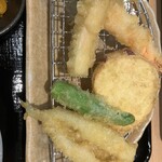 天ぷら和食 まんてん - 天麩羅　追加配膳