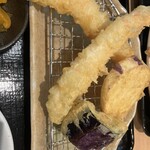 天ぷら和食 まんてん - 天麩羅　　　1回目配膳