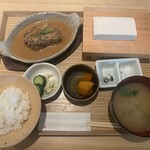 豆腐料理 空野 - 豆腐ハンバーグ