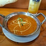 タァバン - マトンカレーの辛さは辛口で注文しました