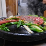 韓国家庭料理 青山 - プルコギ　牛