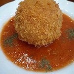 Karuisawa Kogen Croquette to Ji Beer no Mise - ライスコロッケ