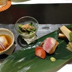 Unagi Nishi Mura - 季節の前菜