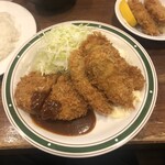 かつれつ四谷たけだ - メンカキ定食