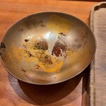 帝国ホテル 寅黒 - 蓋の裏の蒔絵