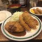 かつれつ四谷たけだ - メンカキ定食