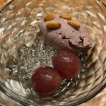 帝国ホテル 寅黒 - ぶどうアイス