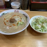 博多拉担麺 まるたん - ドッカンねぎラータンメン　750円