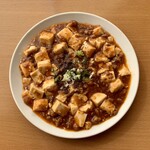 新台北 - 麻婆豆腐定食 ¥1,080 の麻婆豆腐