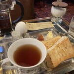 珈琲亭 ルアン - モーニングセット650円