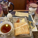 珈琲亭 ルアン - モーニングセット650円