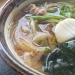 めん塾 - 特製牛肉うどん(能登牛)