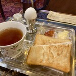 珈琲亭 ルアン - モーニングセット650円