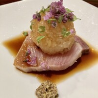 冨すし - 鰤の藁炙り