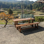 山ト風ト - 個室からの眺望　テラス席なら格別