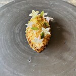 レヴォ - 【⑪黒文字】黒文字のデセール、ペンタスの花(富山県南砺市：千華園)