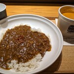 Soup Stock Tokyo - スープとカレーのセット1200円ライス普通