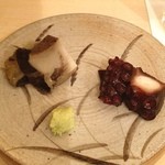 鮨 さいとう - 鮑と蛸