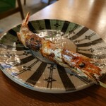 完全個室居酒屋 串焼き Moga_Ru - 赤海老豚巻き串