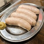 焼肉 誠之介 - 誠之介のソーセージ2本…税込544円　×2