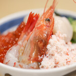 海鮮丼専門五鉃 - 四鉄 赤海老☆