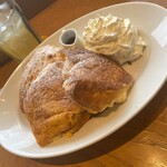 ライトカフェ リバーサイドガーデン - リコッタチーズパンケーキ