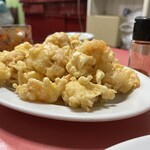 太興飯店 - 海老天！　これも量が多い！