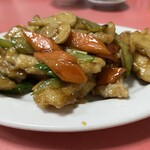 太興飯店 - 豚肉炒め！　豚肉の量　半端ナシ！