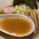 中華そばつけ麺 永福 - スープはまろやか