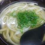 人力うどん - セットのうどん